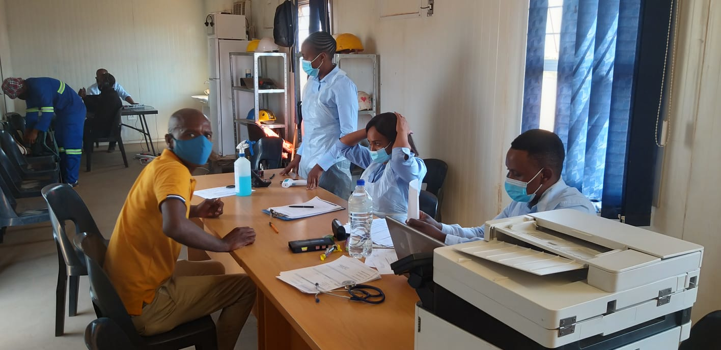 Our healthcare services team at work